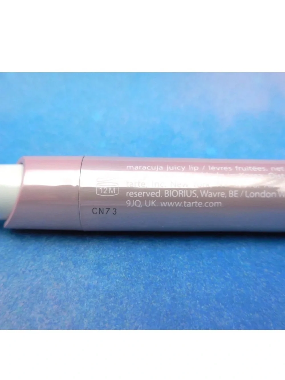 Tarte Maracuja Juicy Lip Balm in HIBISCUS (Mauve Berry) 1.3g NEW TRAVEL SIZE